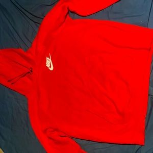 Orange Nike Hoodie